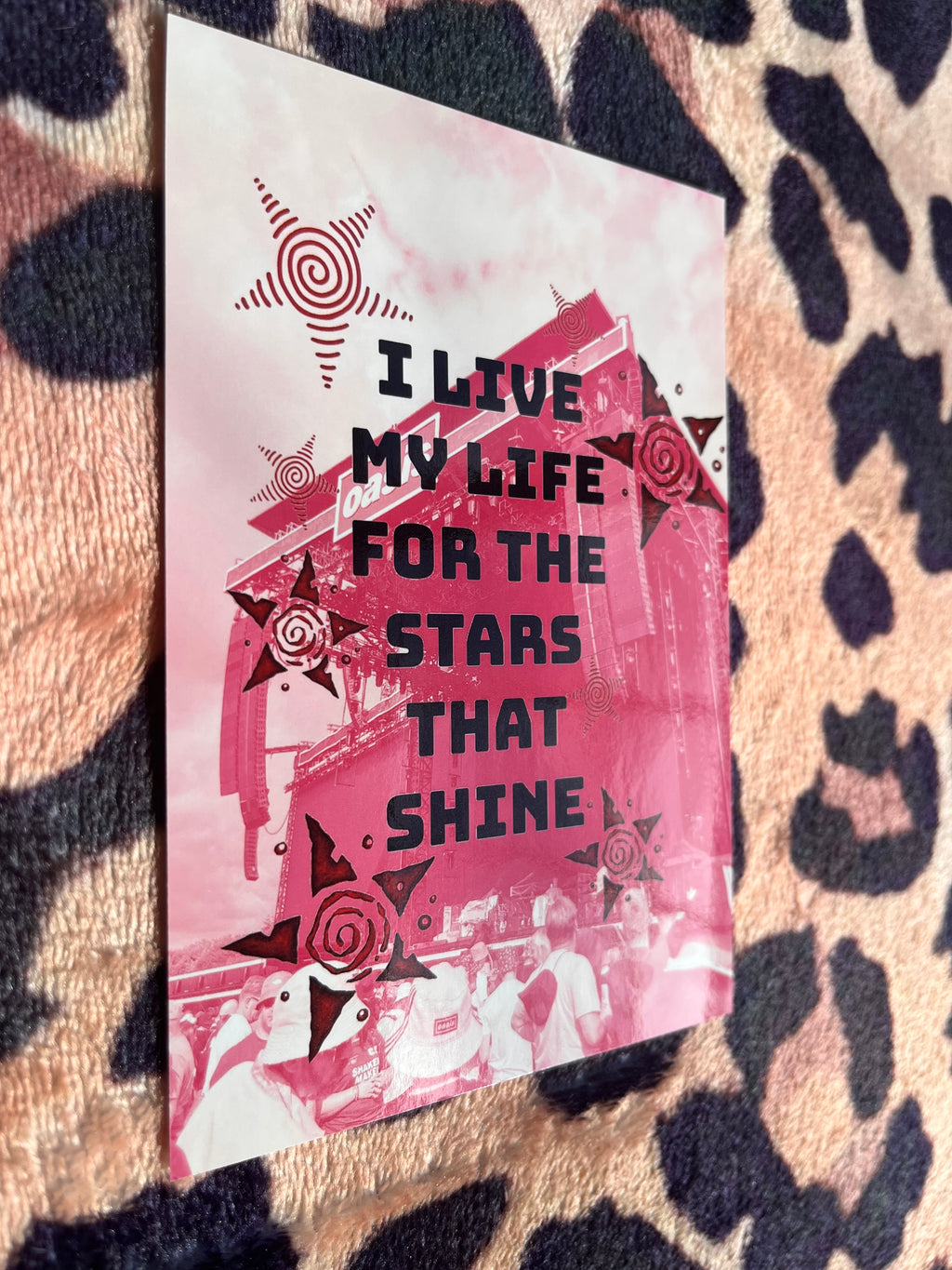 Oasis I live my life for the stars that shine poster! 🌟🎸