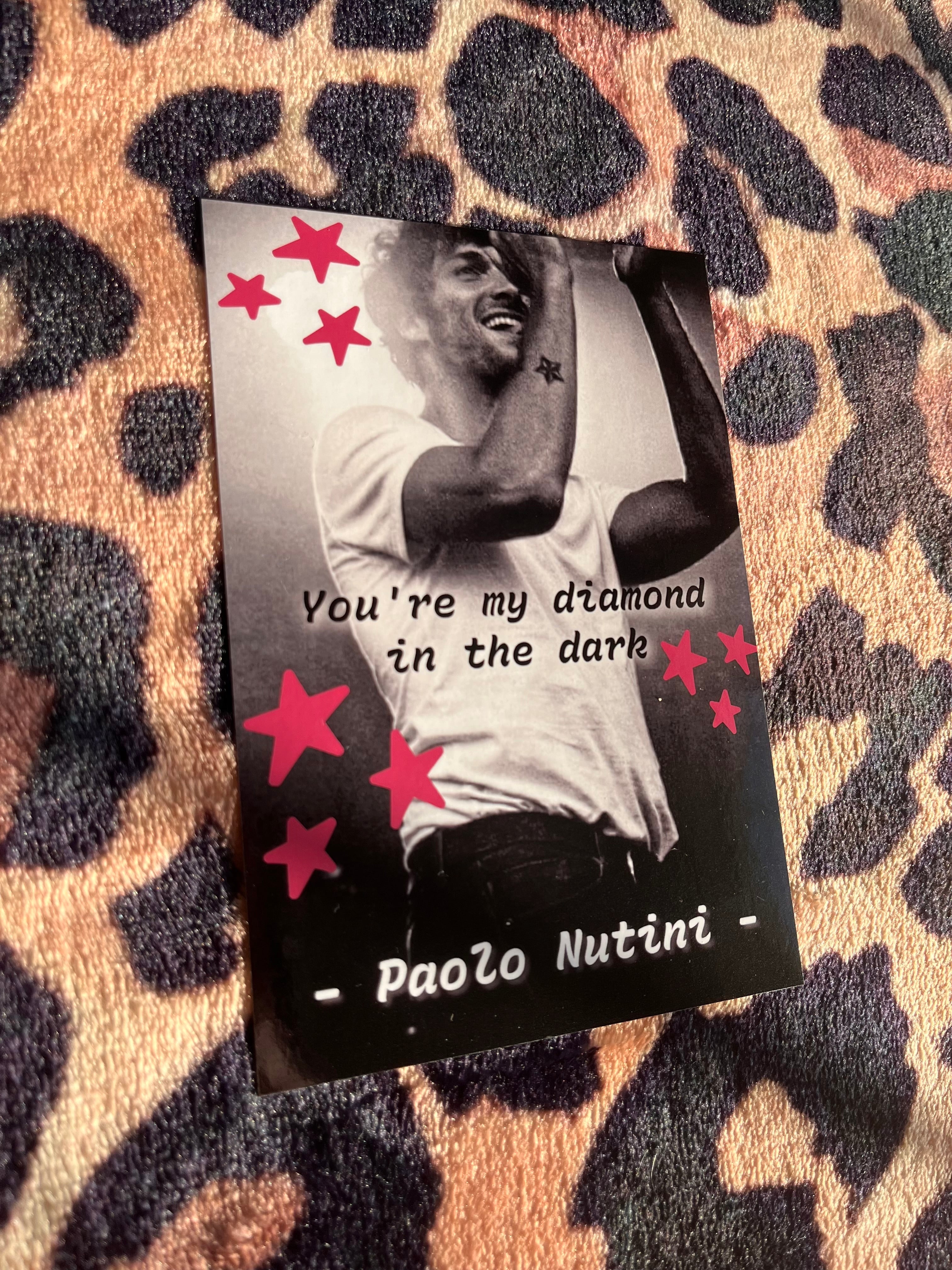 Paolo nutini pink stars poster!
