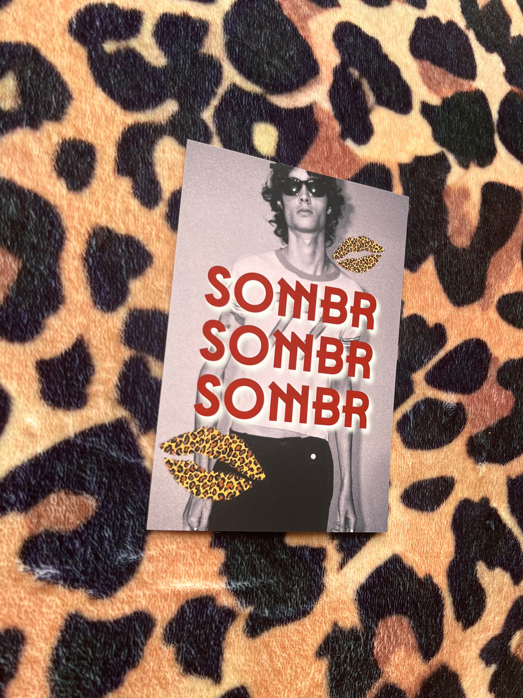 Sombr poster! 💋🐆