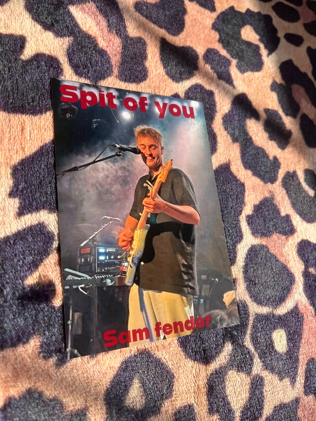 Sam fender spit of you poster!