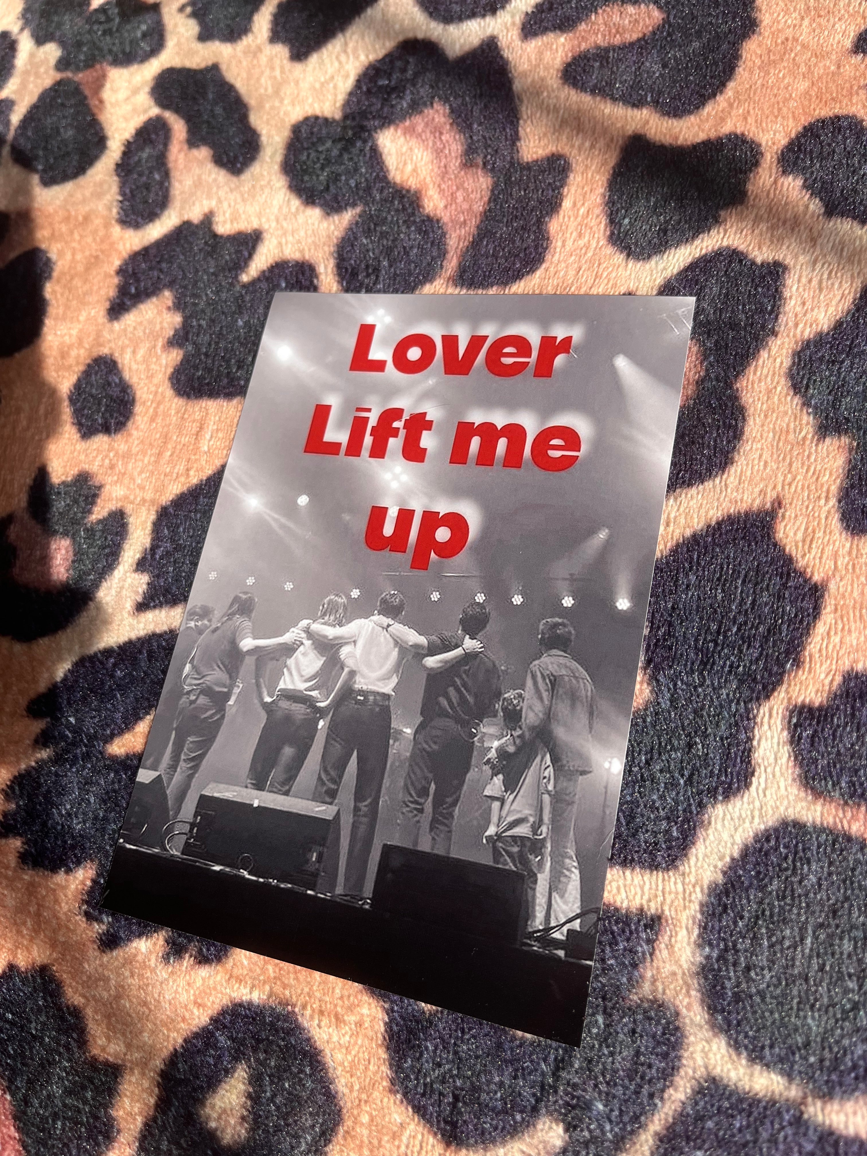 Red rum club lover lift me up poster! 🎸♥️