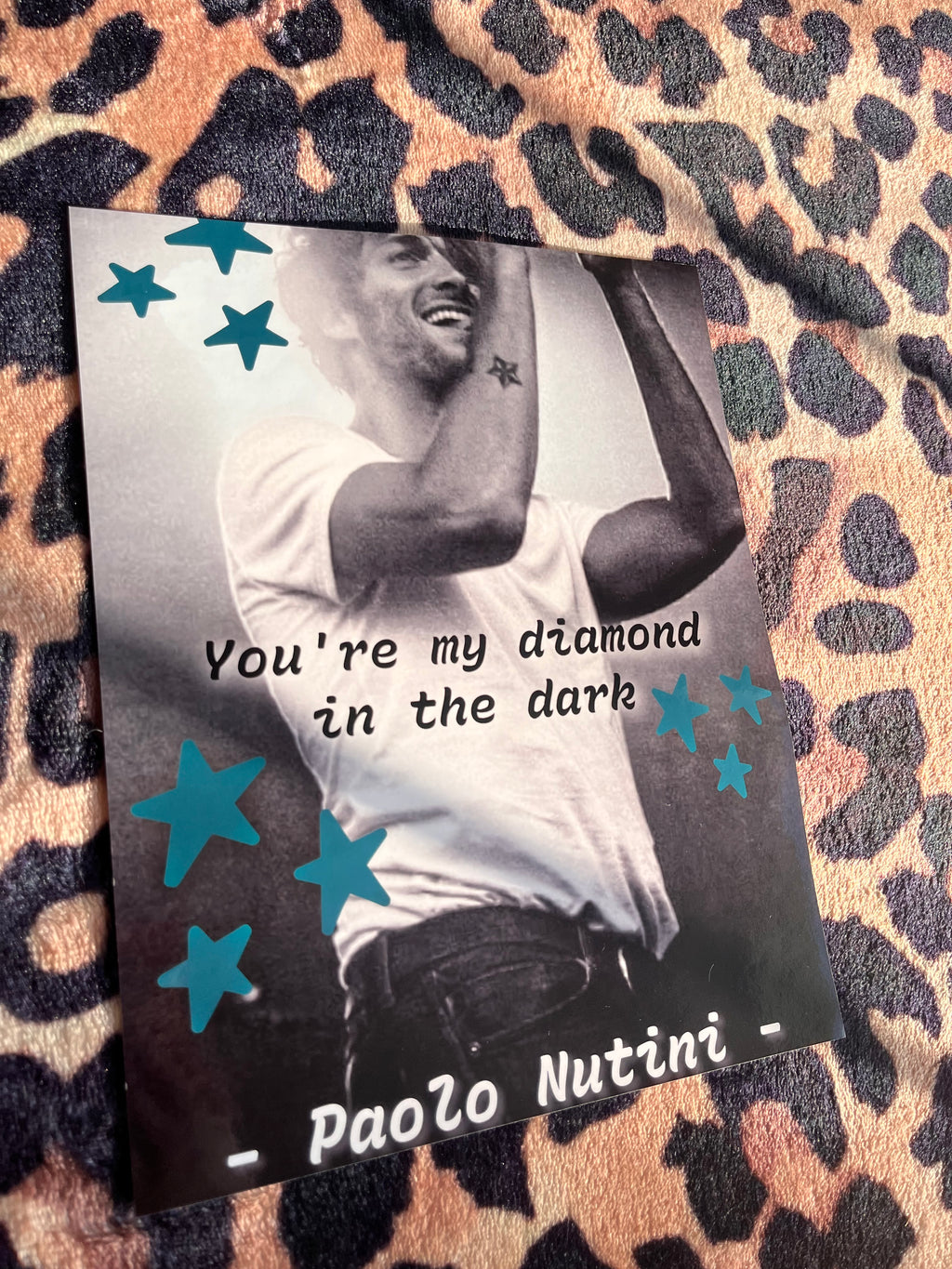 Paolo nutini blue stars poster!