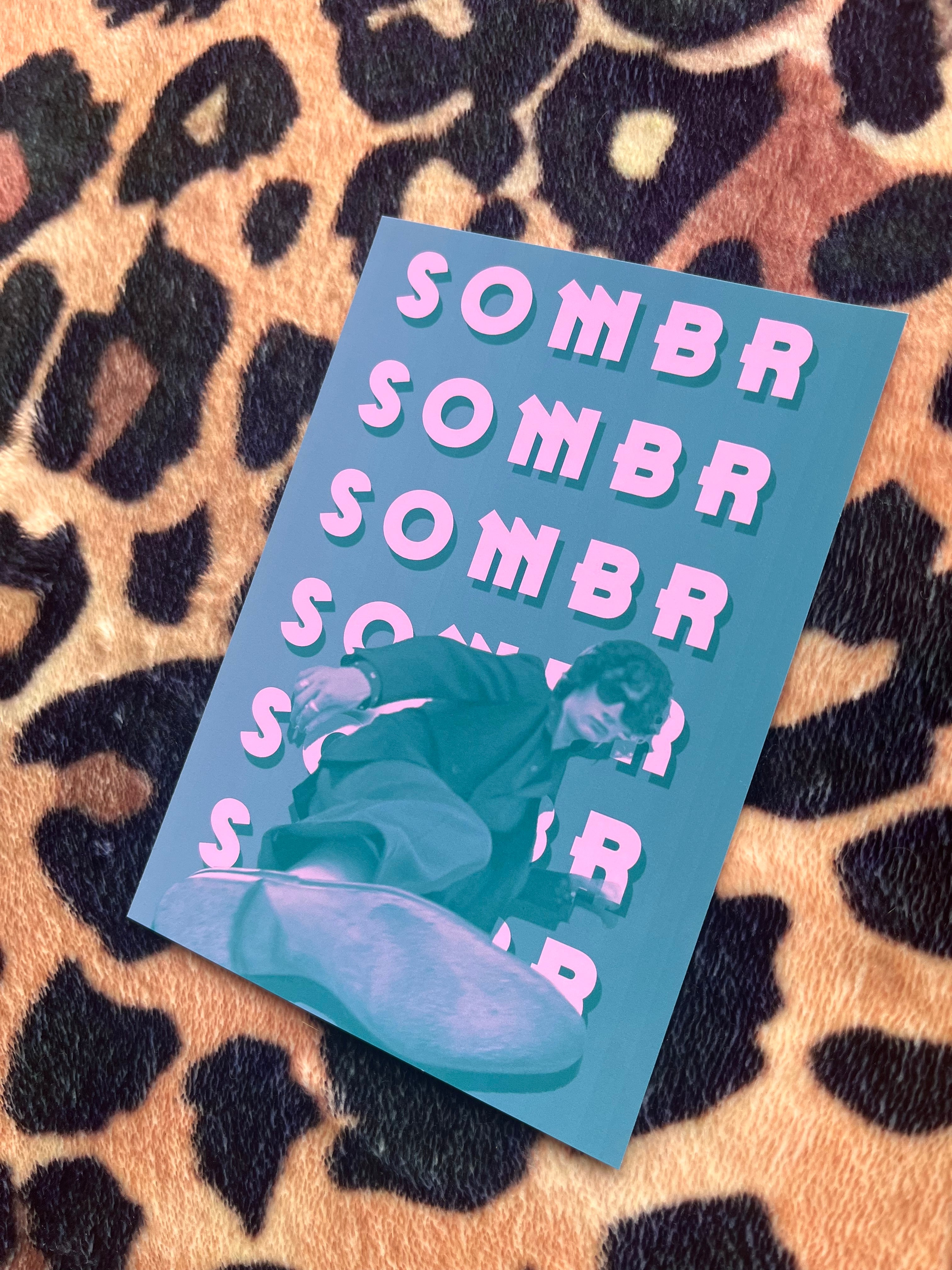 Sombr poster in pink/purple! 💜
