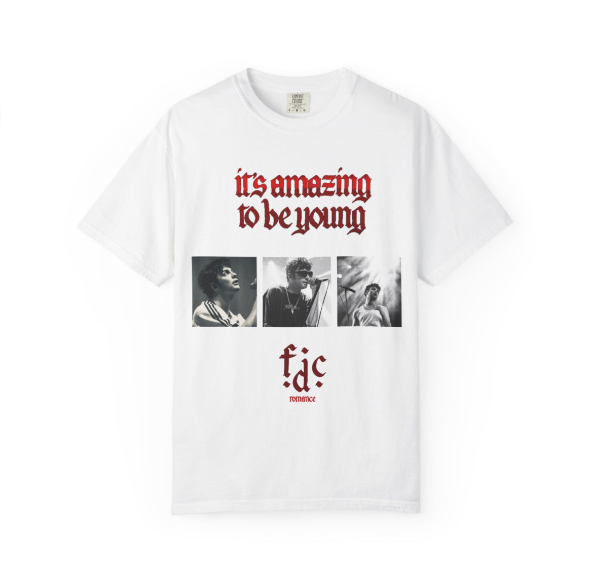 It’s amazing to be young shirt in red! ❤️🎶