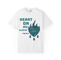 The Ks heart on my sleeve shirt in teal!