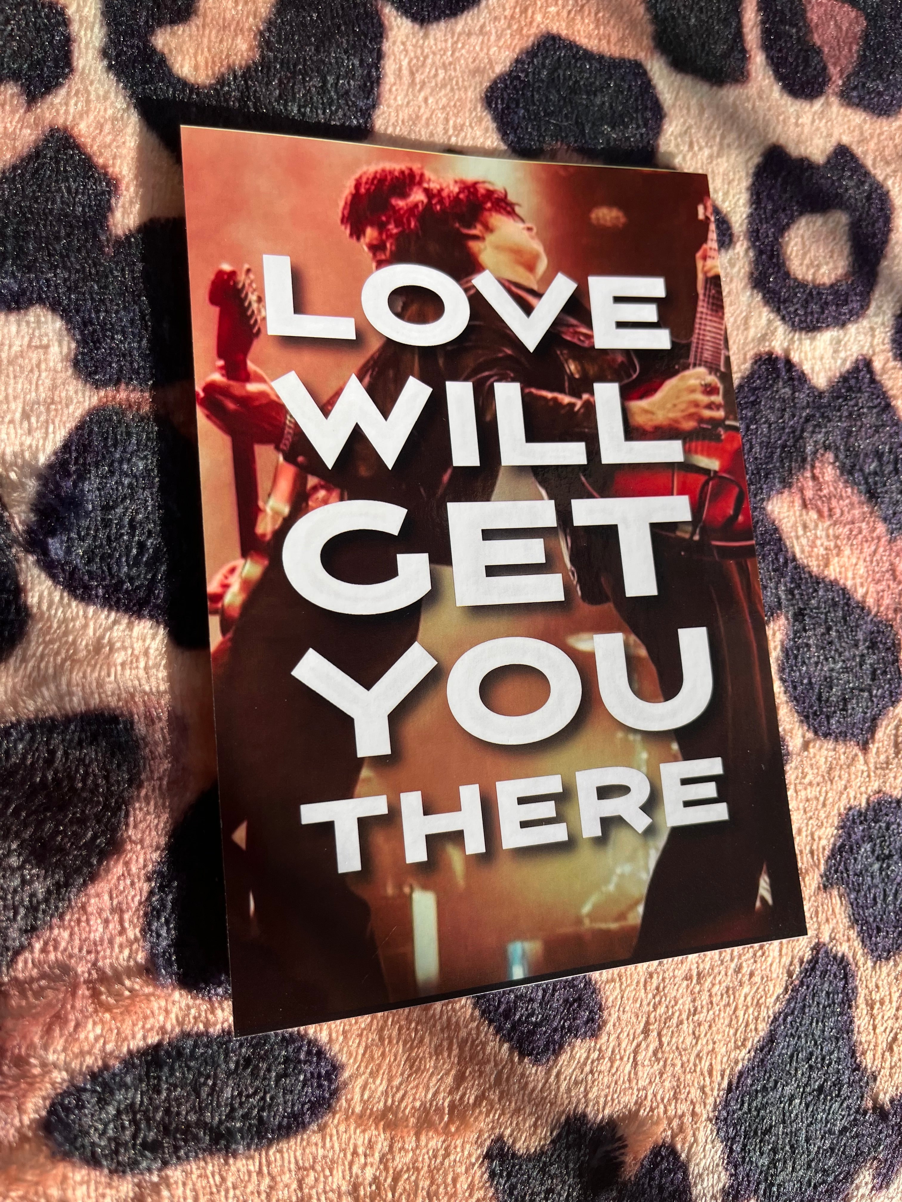 Inhaler love will get you there poster! 🎸💕