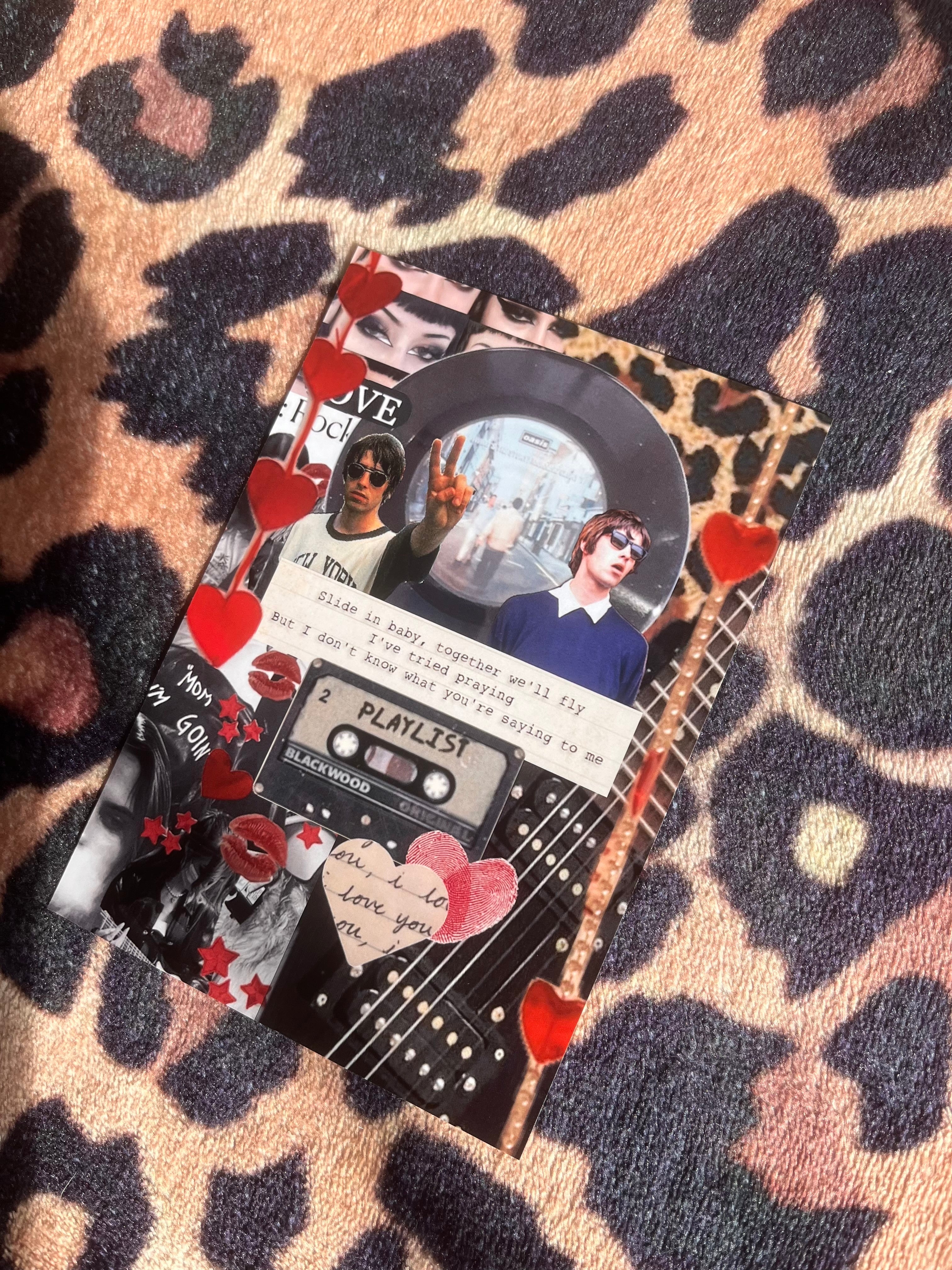 Oasis collage style poster! ♥️💋