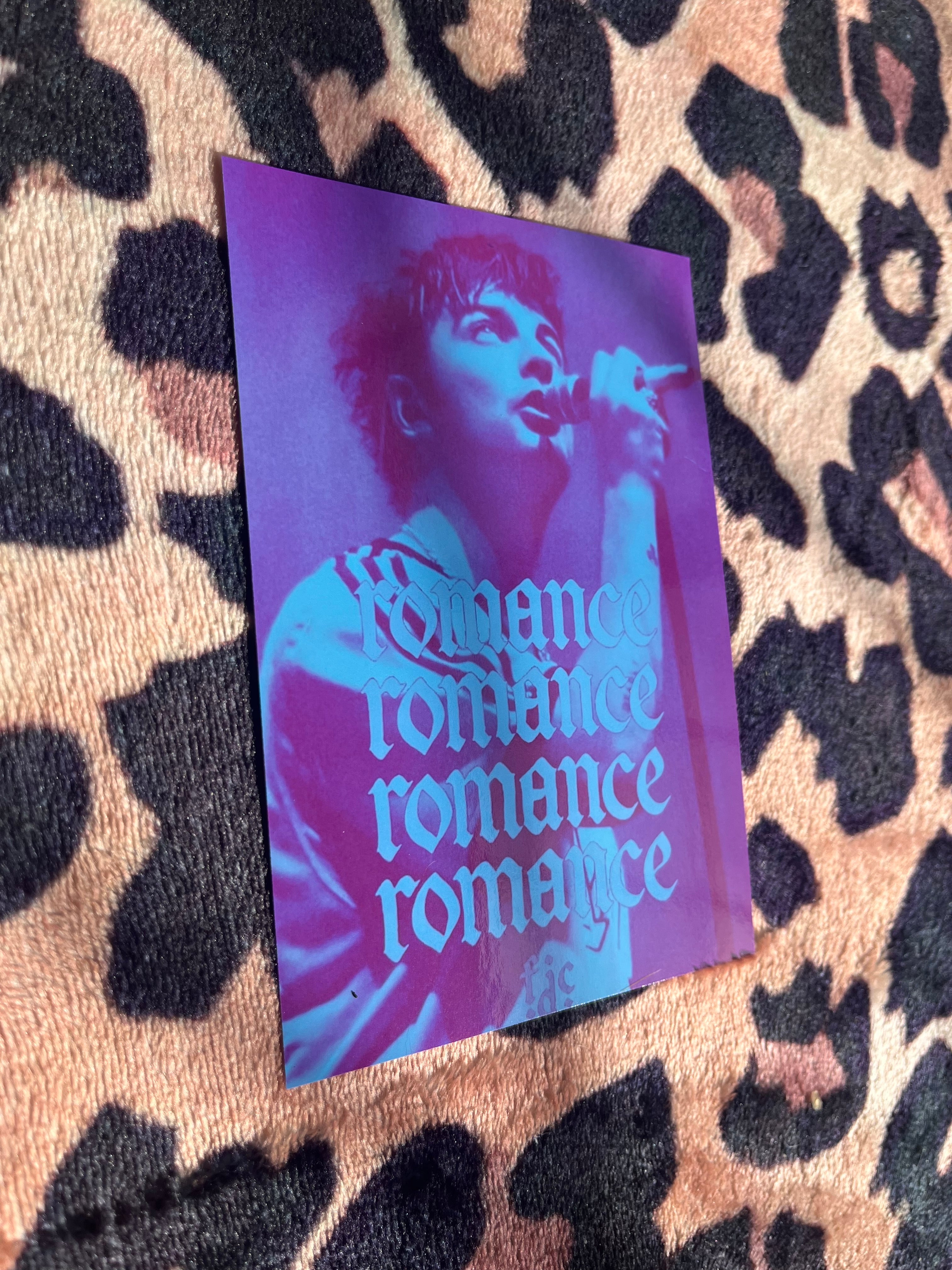 Fontaines DC romance poster in blue! 🎸🎶