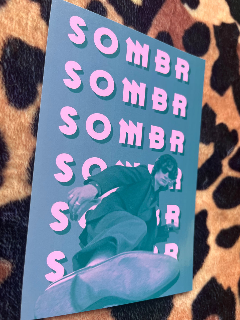 Sombr poster in pink/purple! 💜