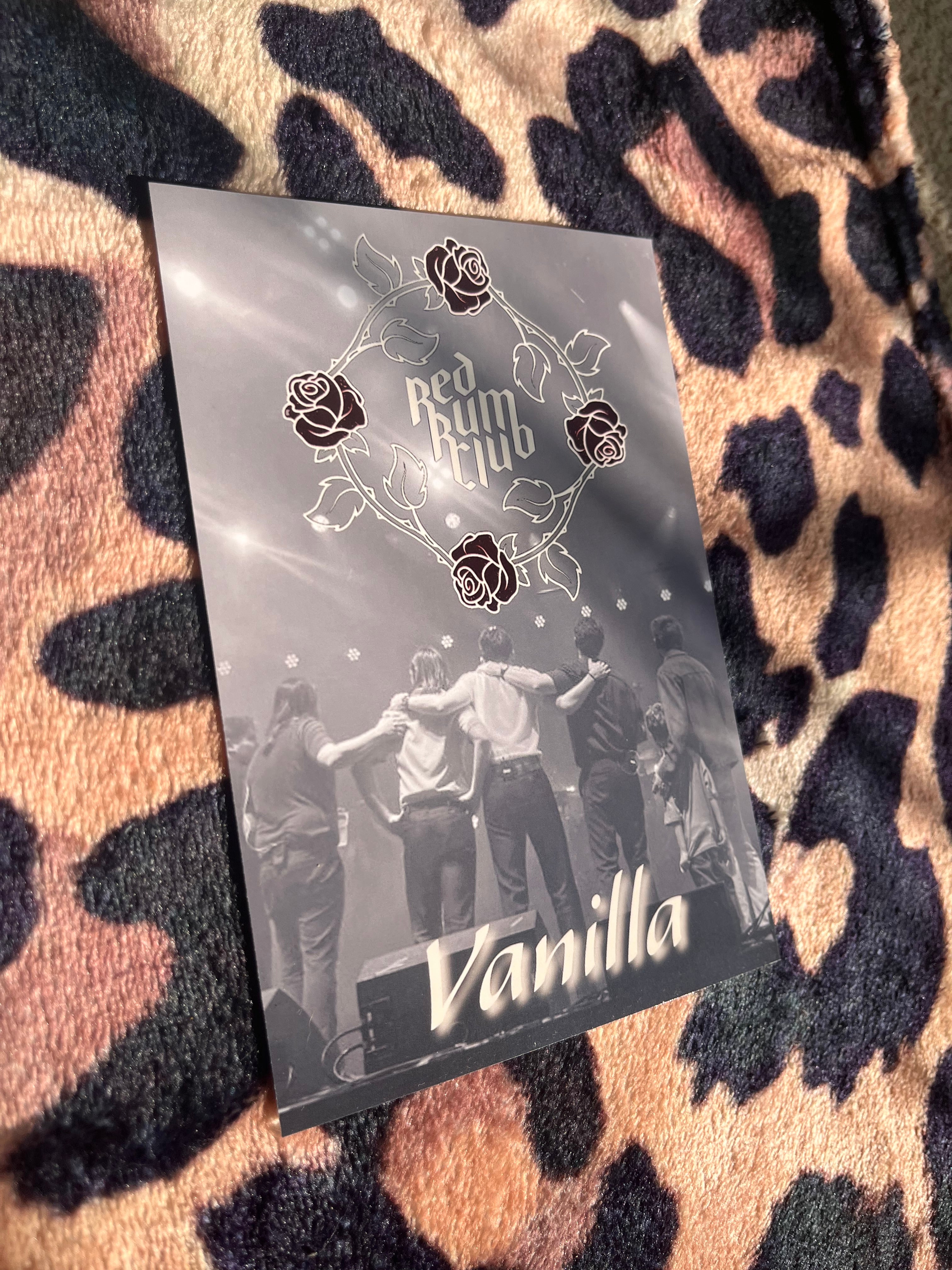 Red rum club vanilla poster!