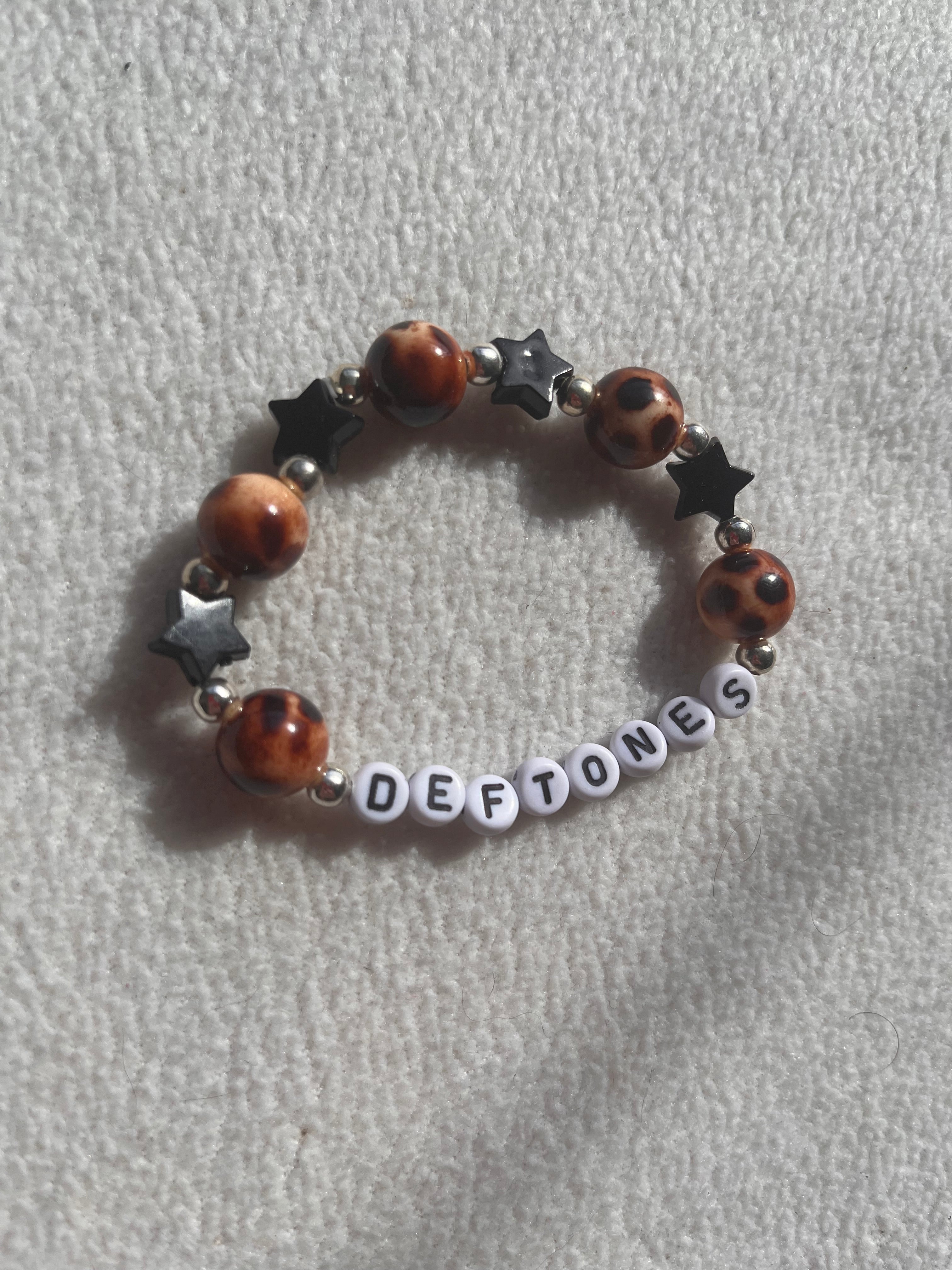 Deftones bracelet! 🐆🎶