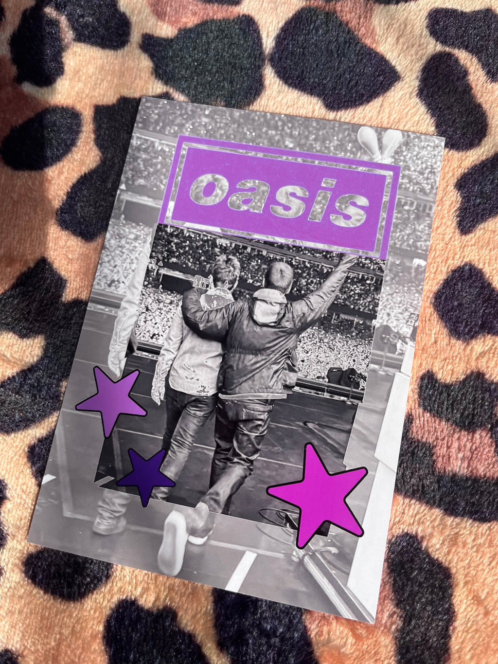 Oasis live ‘25 poster in purple! 💜