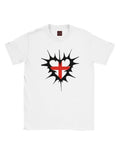 England graphic tshirt white