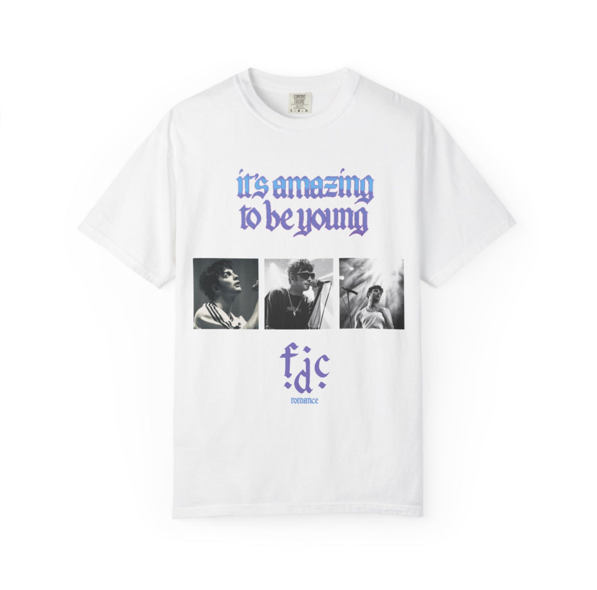 It’s amazing to be young shirt in blue! 💙🎶