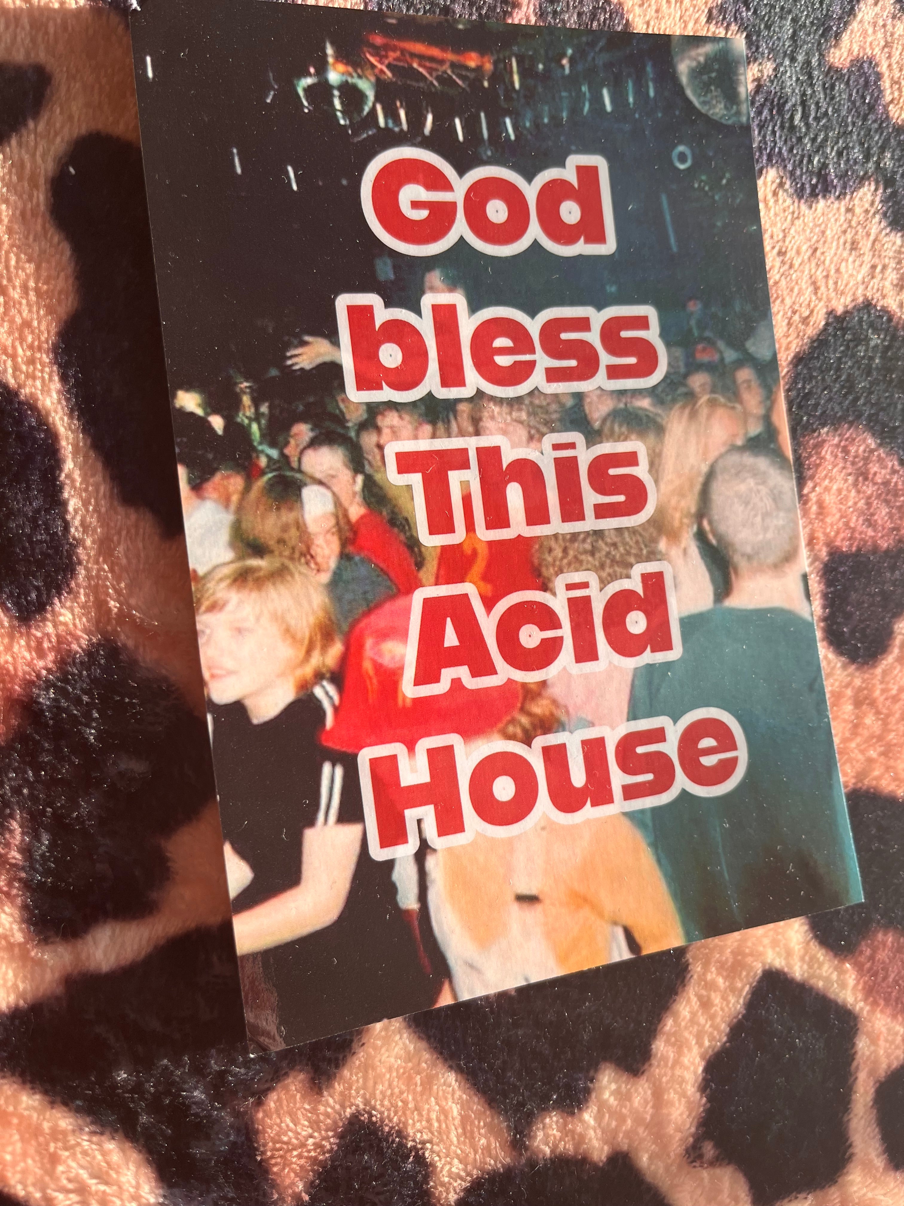 God bless this acid house poster! 🎶