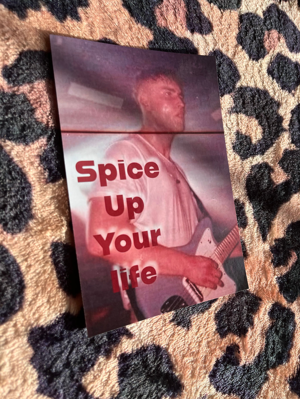 Sam fender spice up your life poster! 🎸🎶