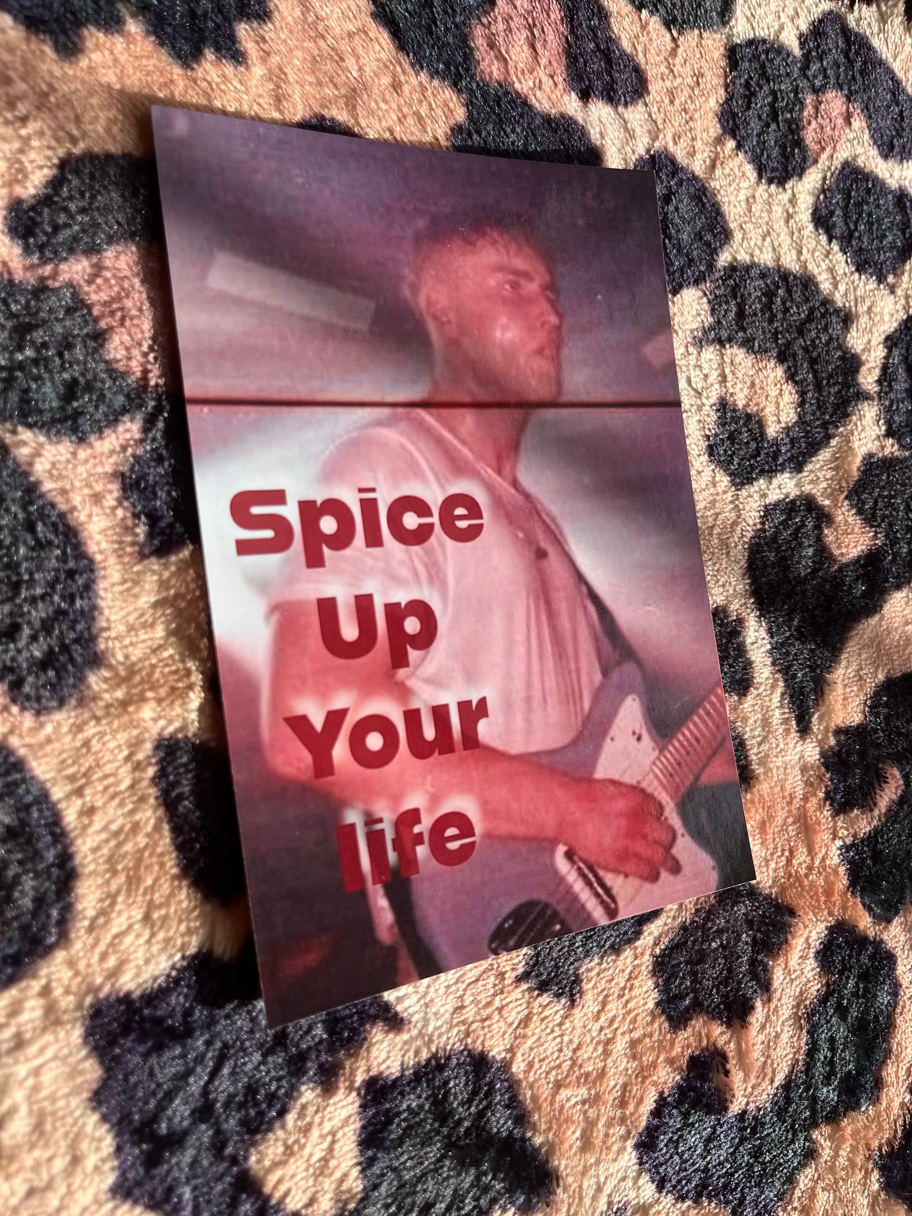 Sam fender spice up your life poster! 🎸🎶