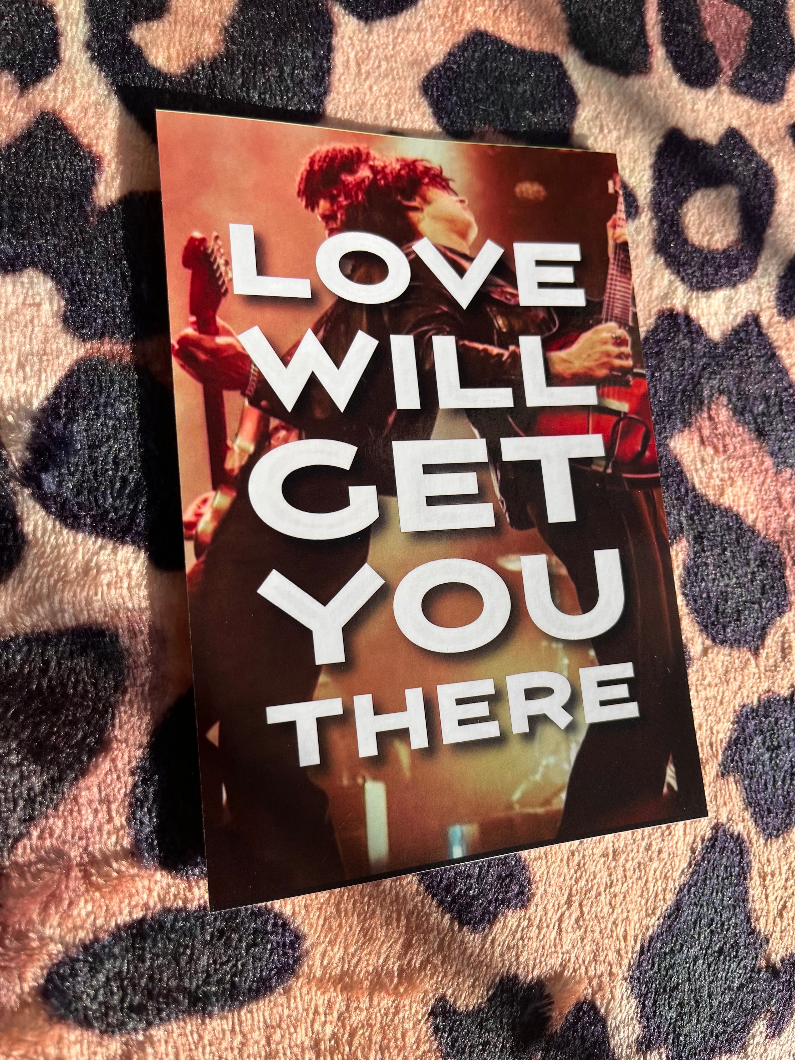 Inhaler love will get you there poster! 🎸💕