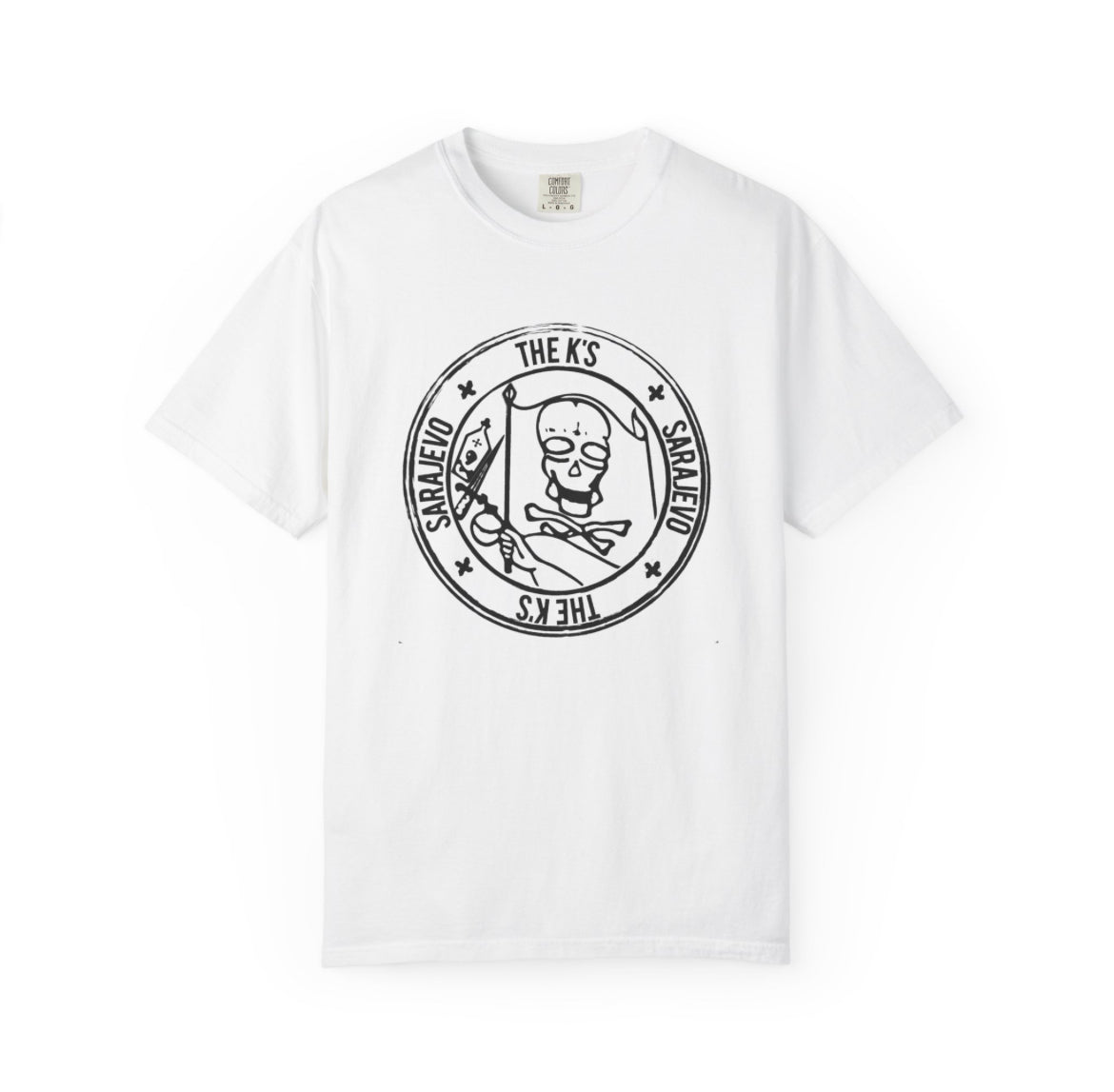 The Ks Sarajevo shirt white! 🎶