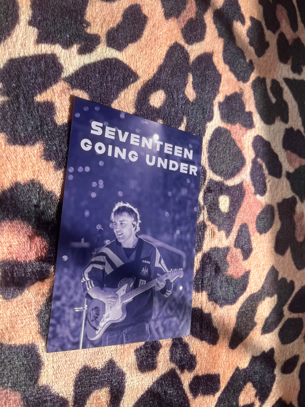 Sam fender seventeen going under poster!