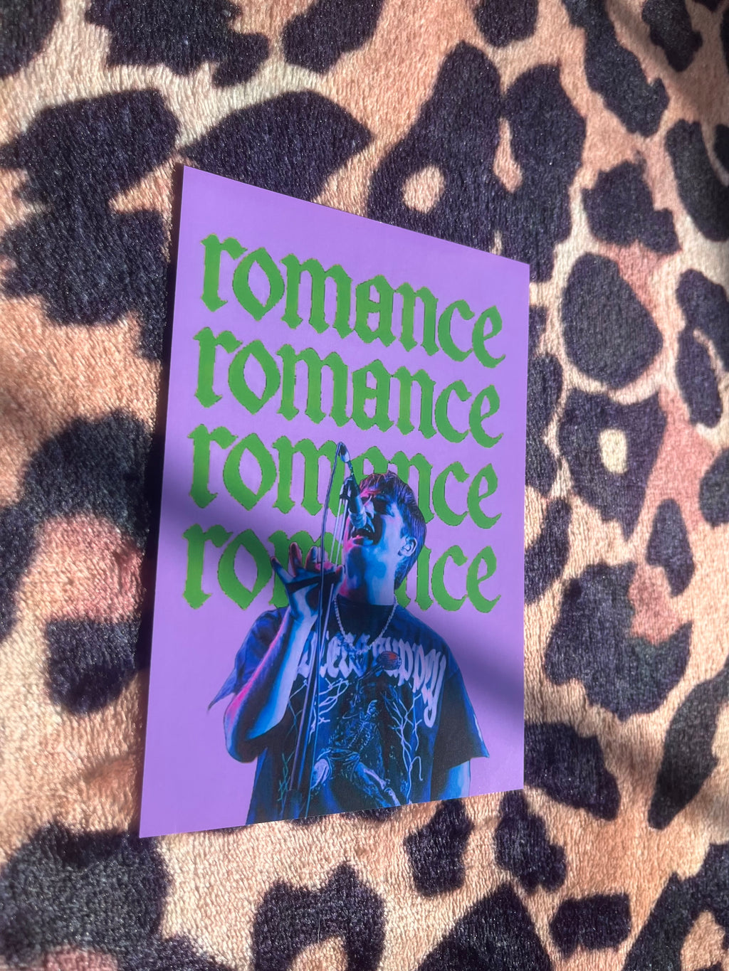 Fontaines DC purple poster! 🪲🎸