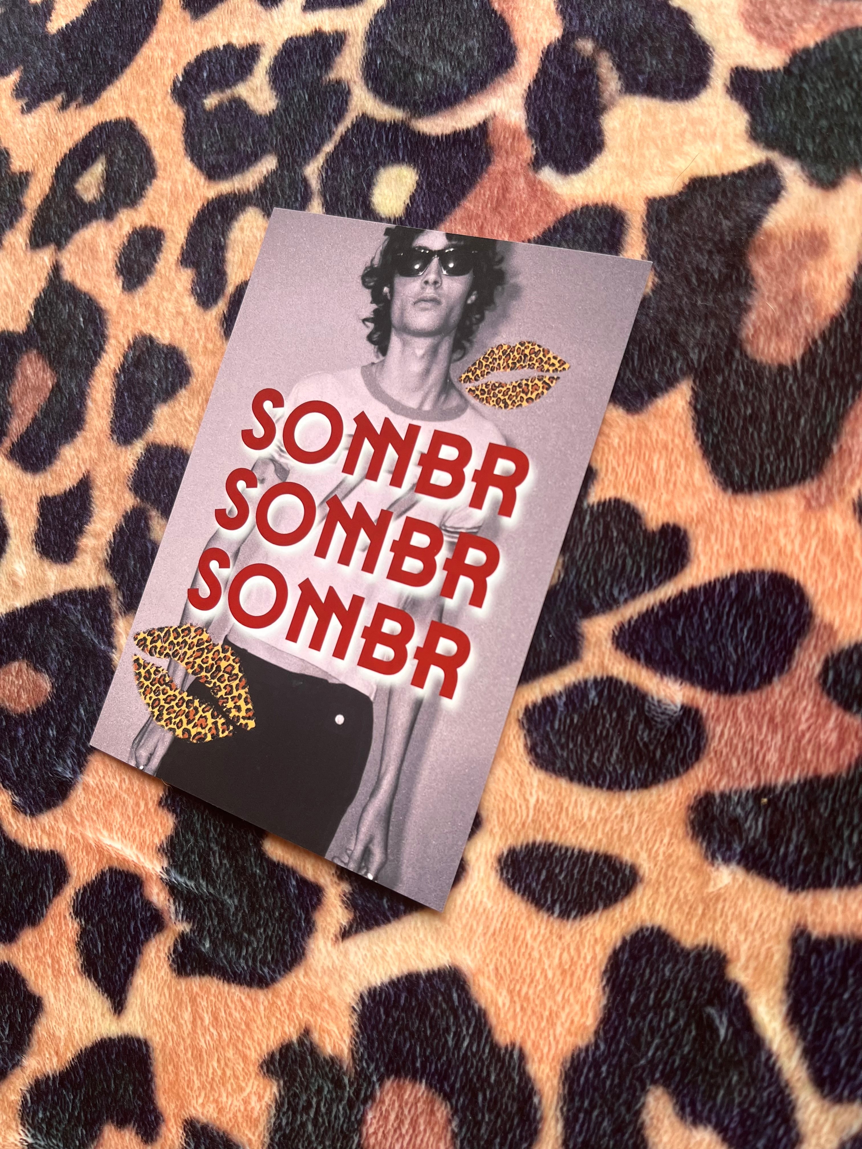 Sombr poster! 💋🐆