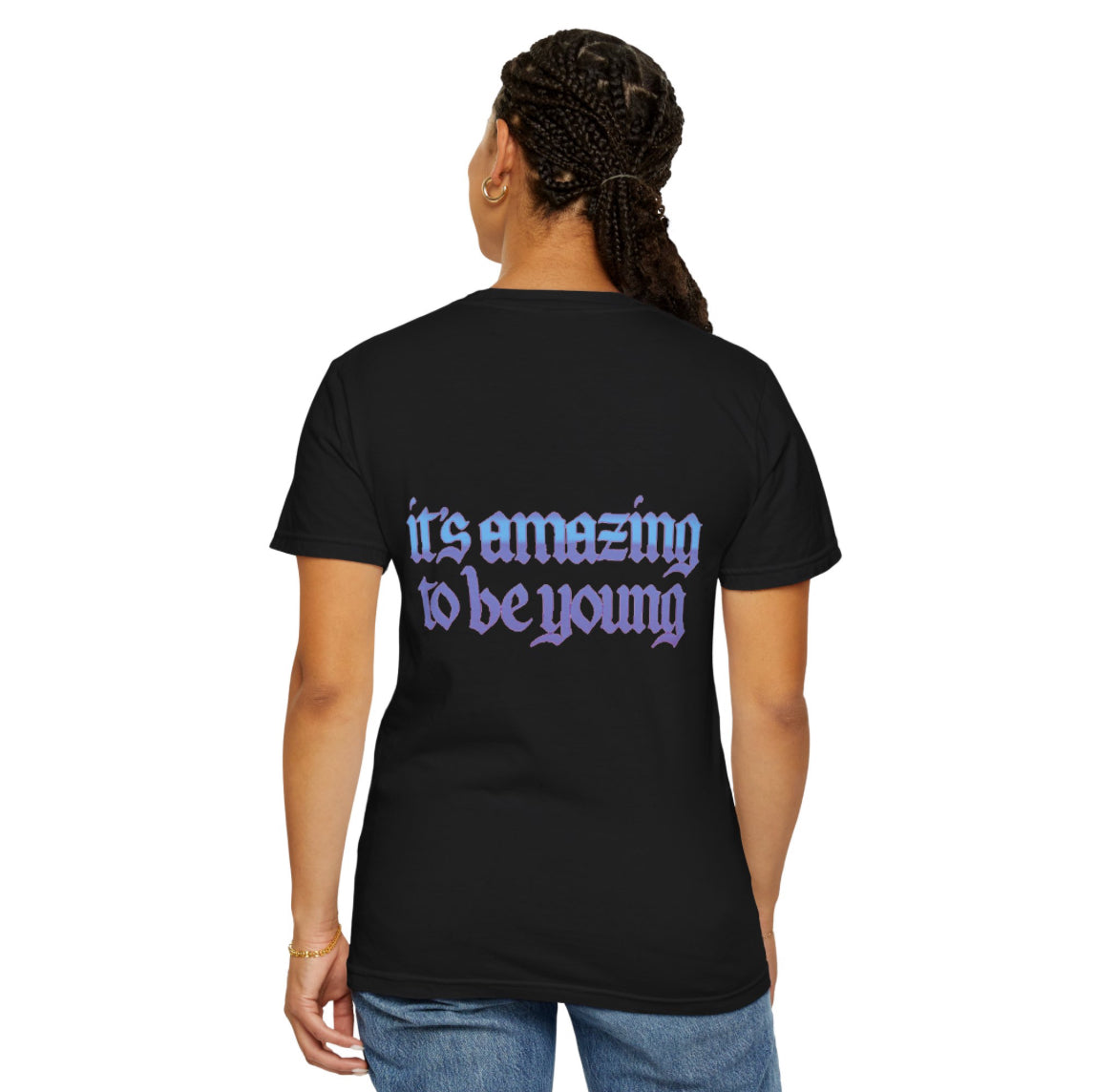 Fontaines dc amazing to be young shirt in blue! 💙