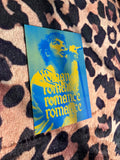 Fontaines DC romance poster in yellow and blue! 🎶🎸