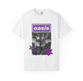 Oasis live ‘25 purple stars shirt white! 💜🌟