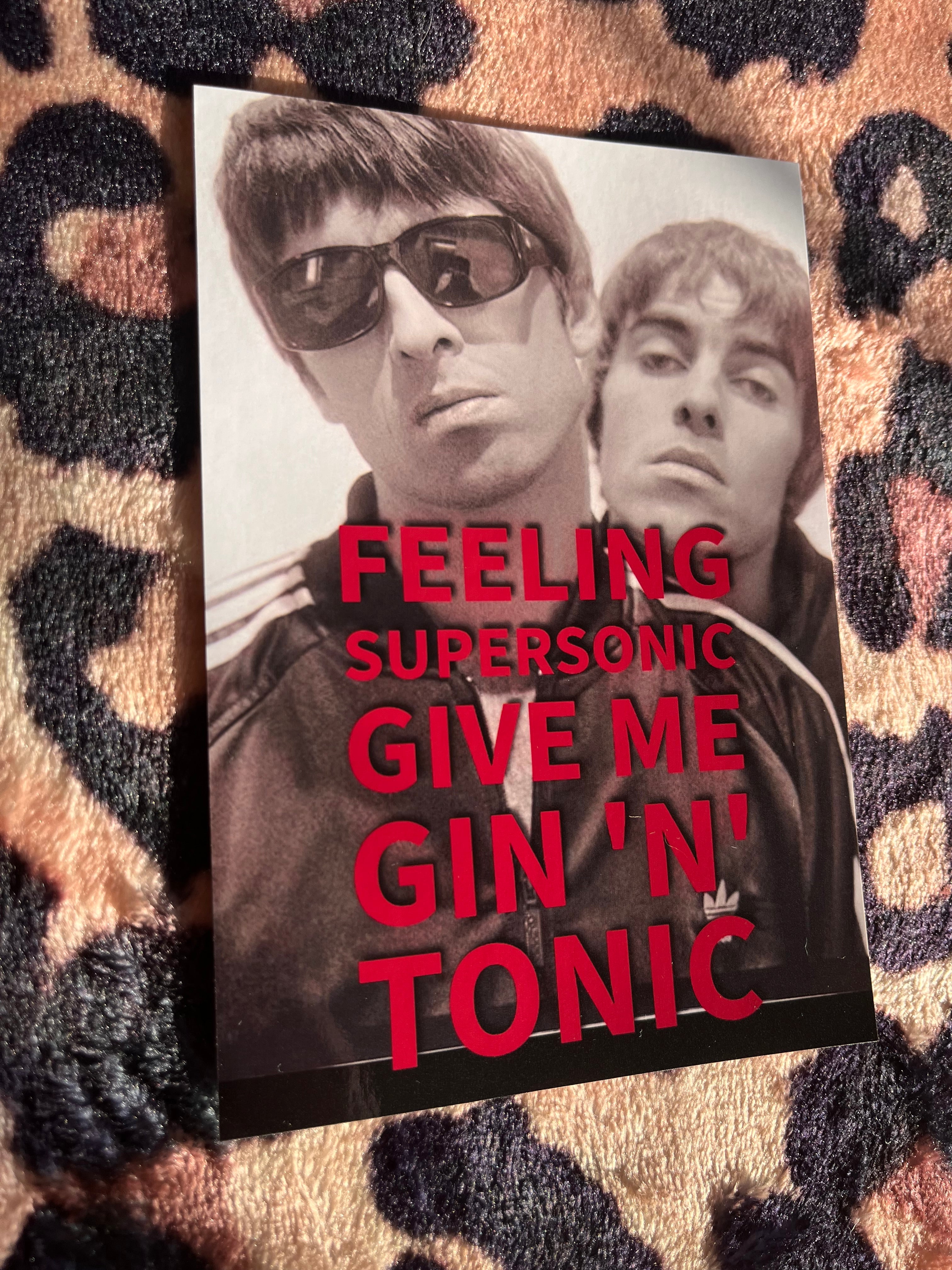 Oasis supersonic poster! 🎸