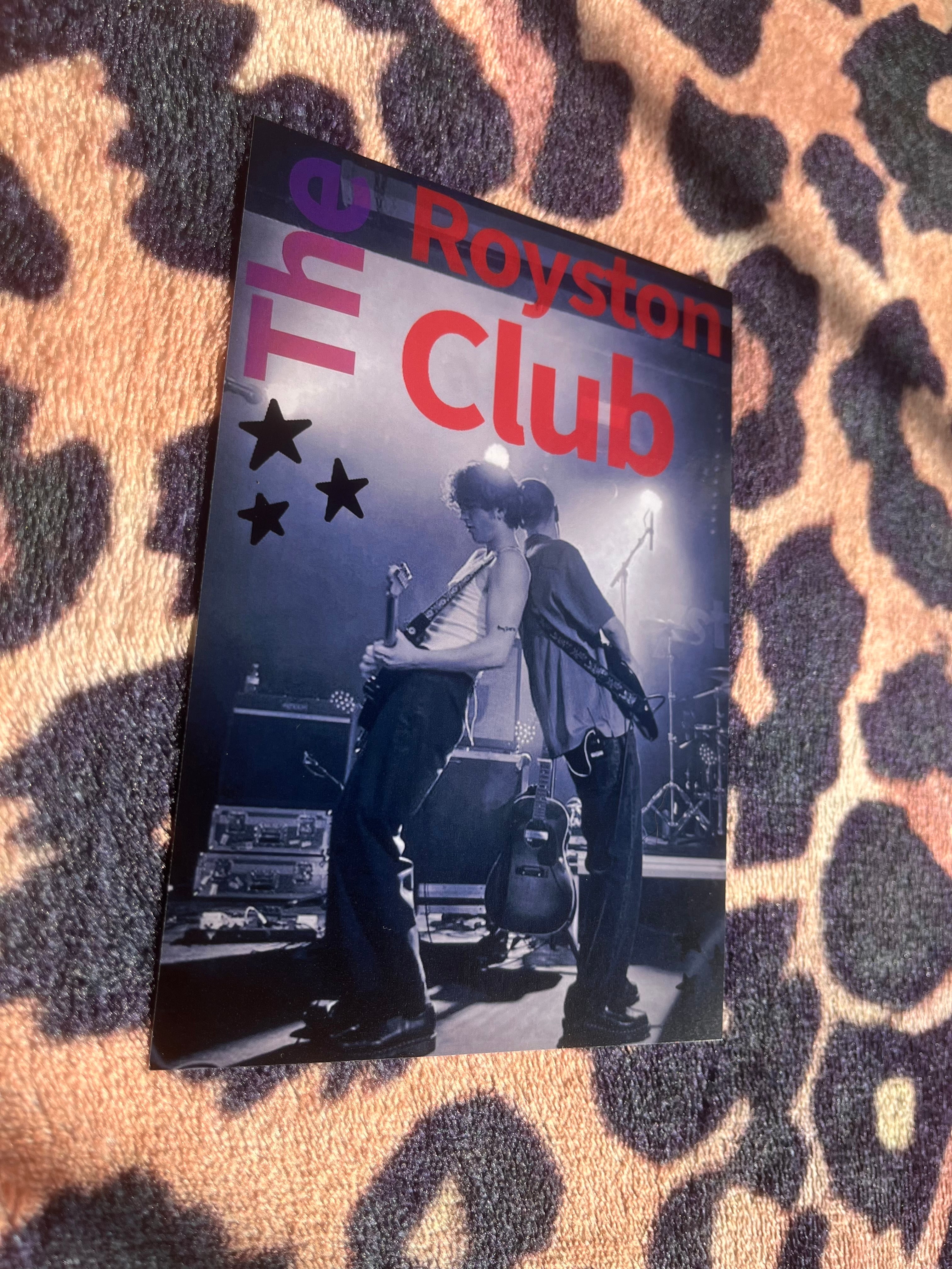 The Royston club poster!