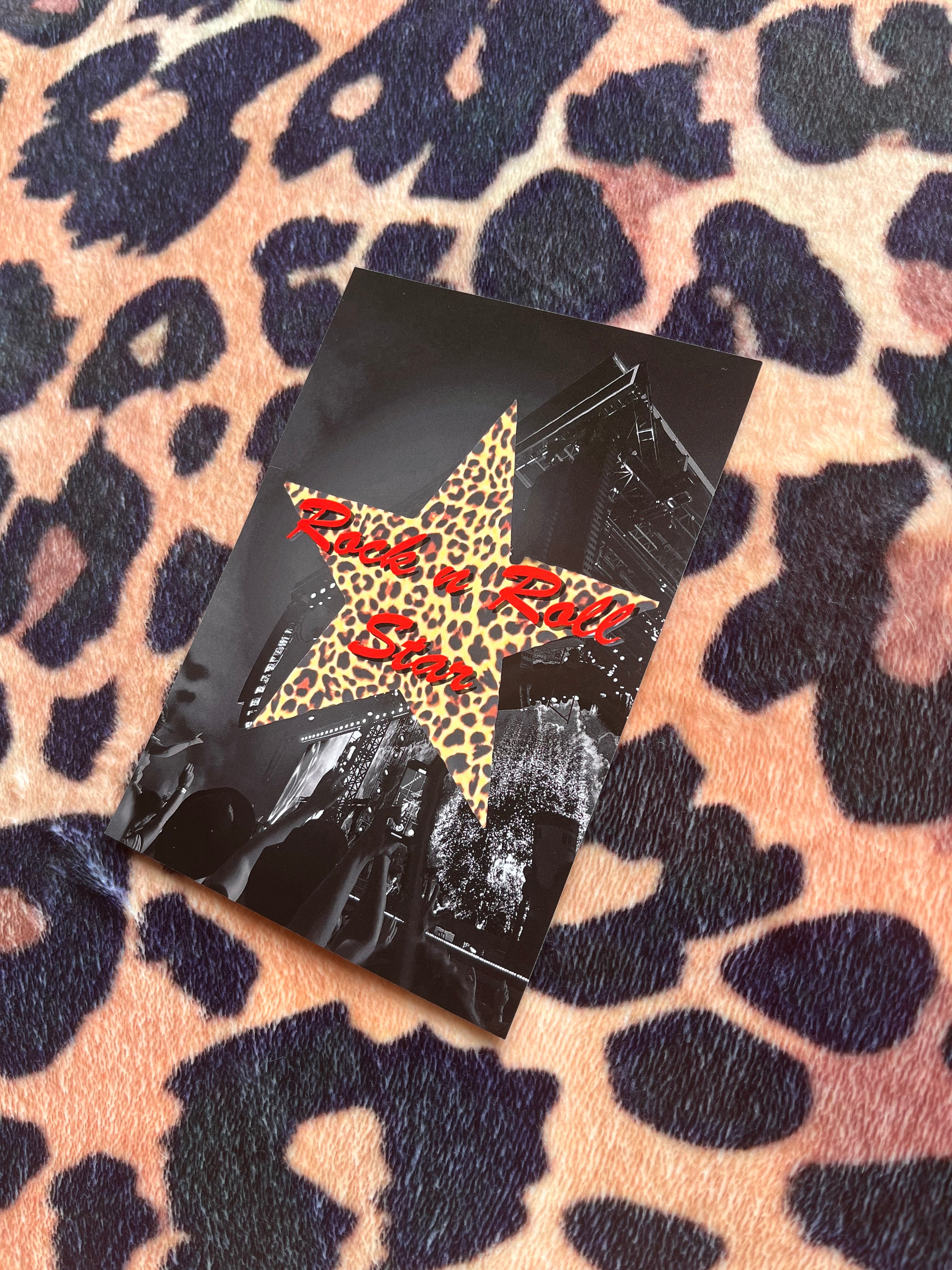 Oasis rock n roll star leopard print star power! 🐆🌟