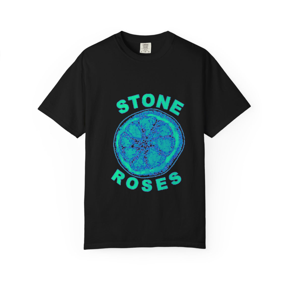 Stone roses shirt in mint green and blue! 🍋