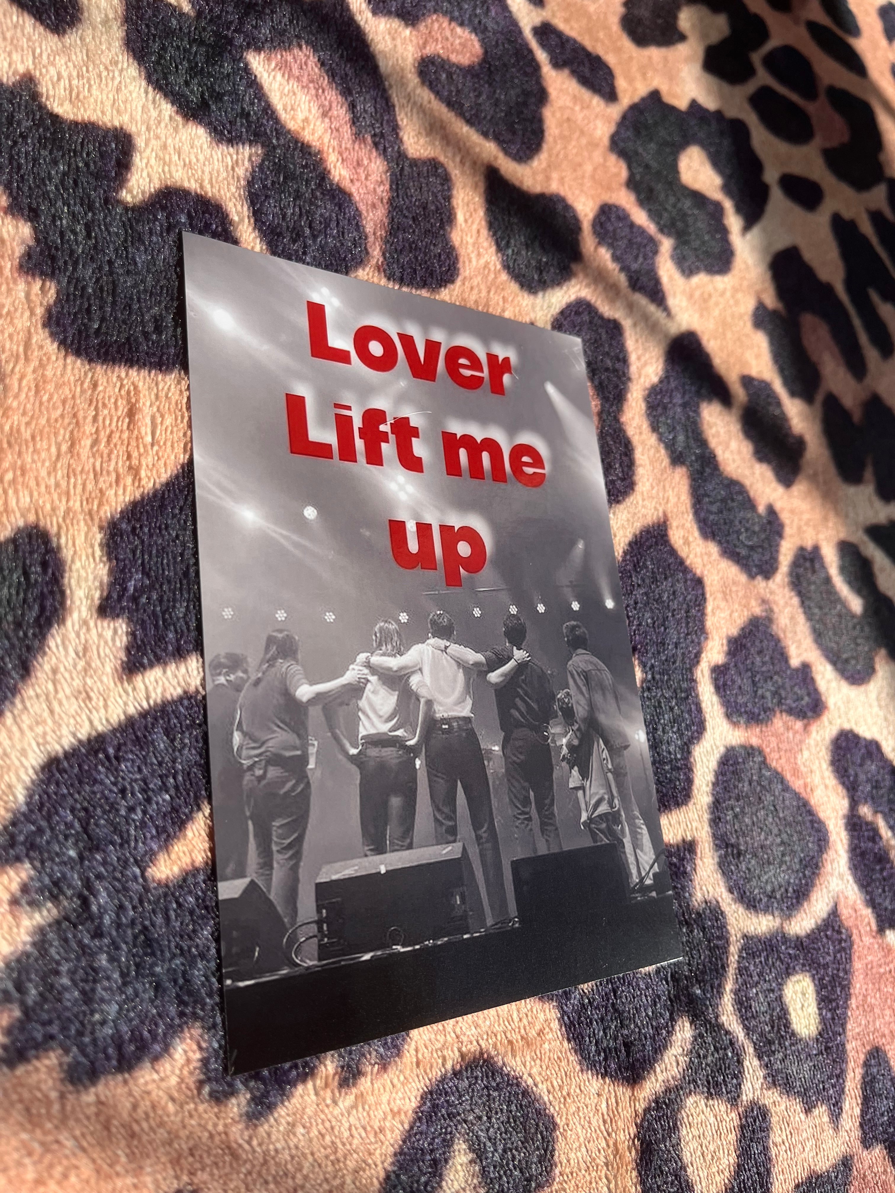 Red rum club lover lift me up poster! 🎸♥️