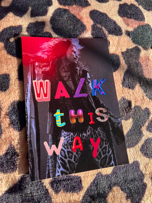 Aerosmith walk this way poster!