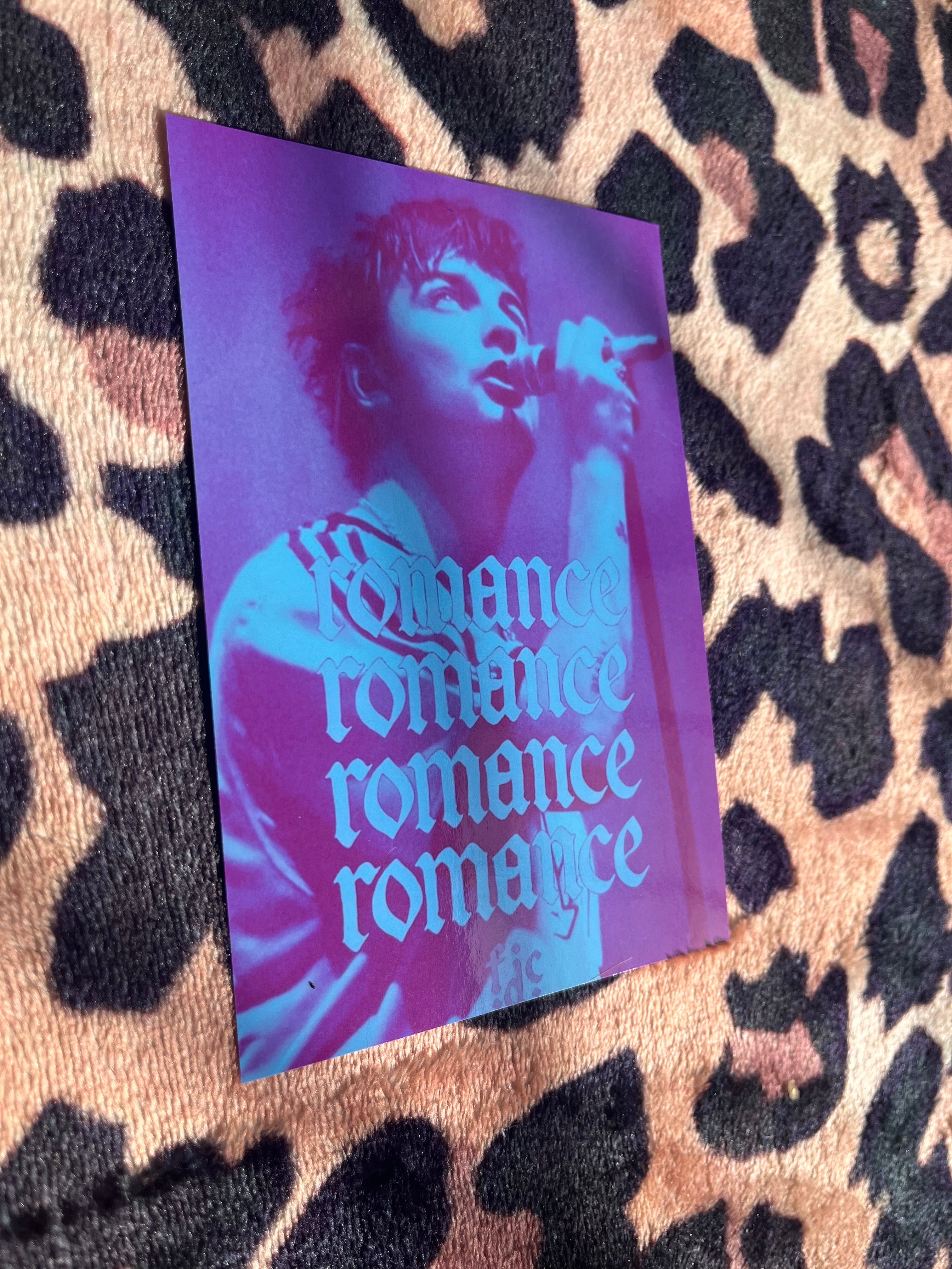 Fontaines DC romance poster in blue! 🎸🎶
