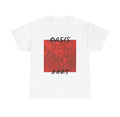 Oasis definitely maybe shirt in red! 🎸🎶