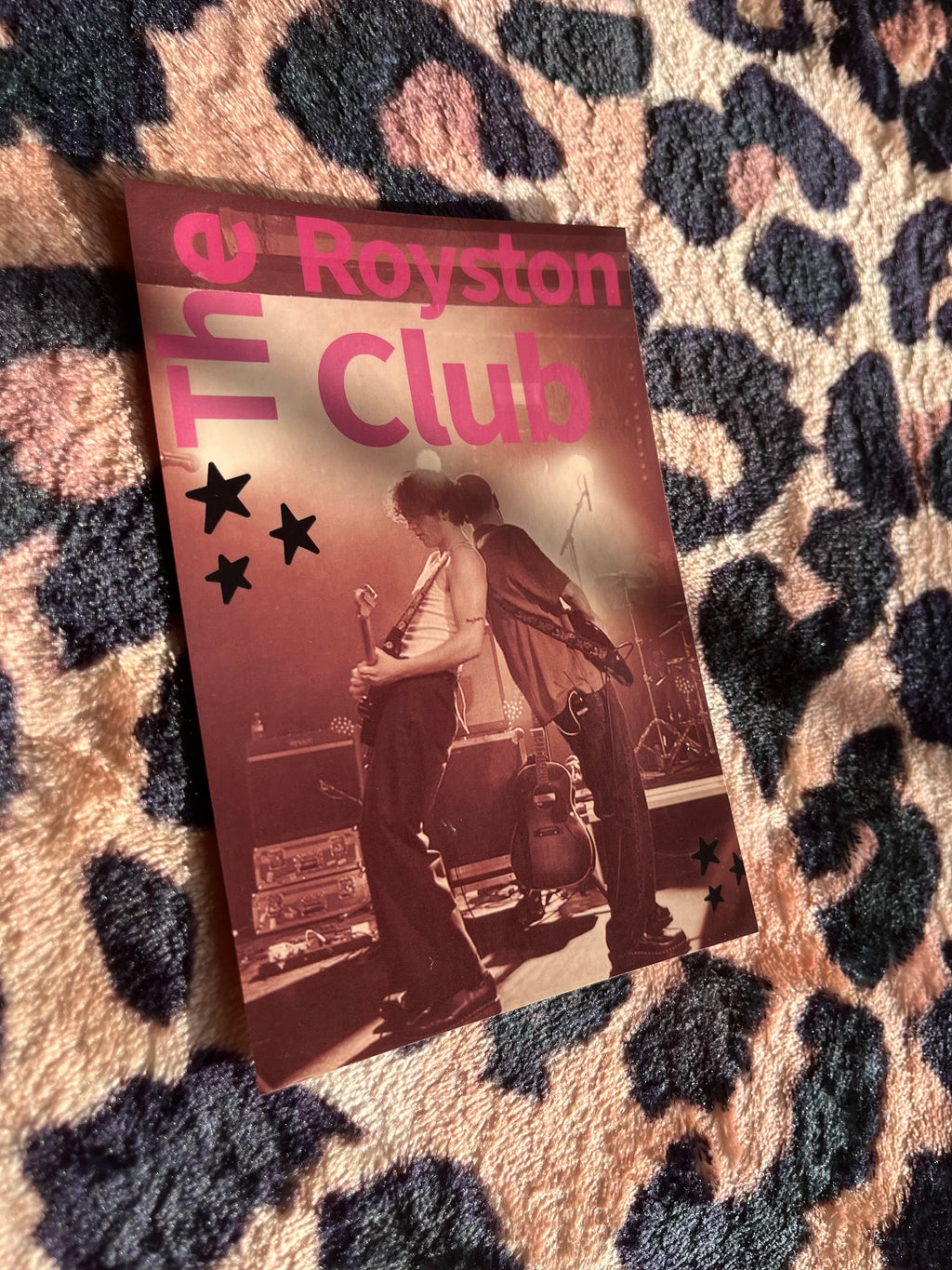 The Royston club vintage style poster! 🎸💕