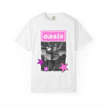 Oasis live ‘25 pink stars shirt white! 💕🌟