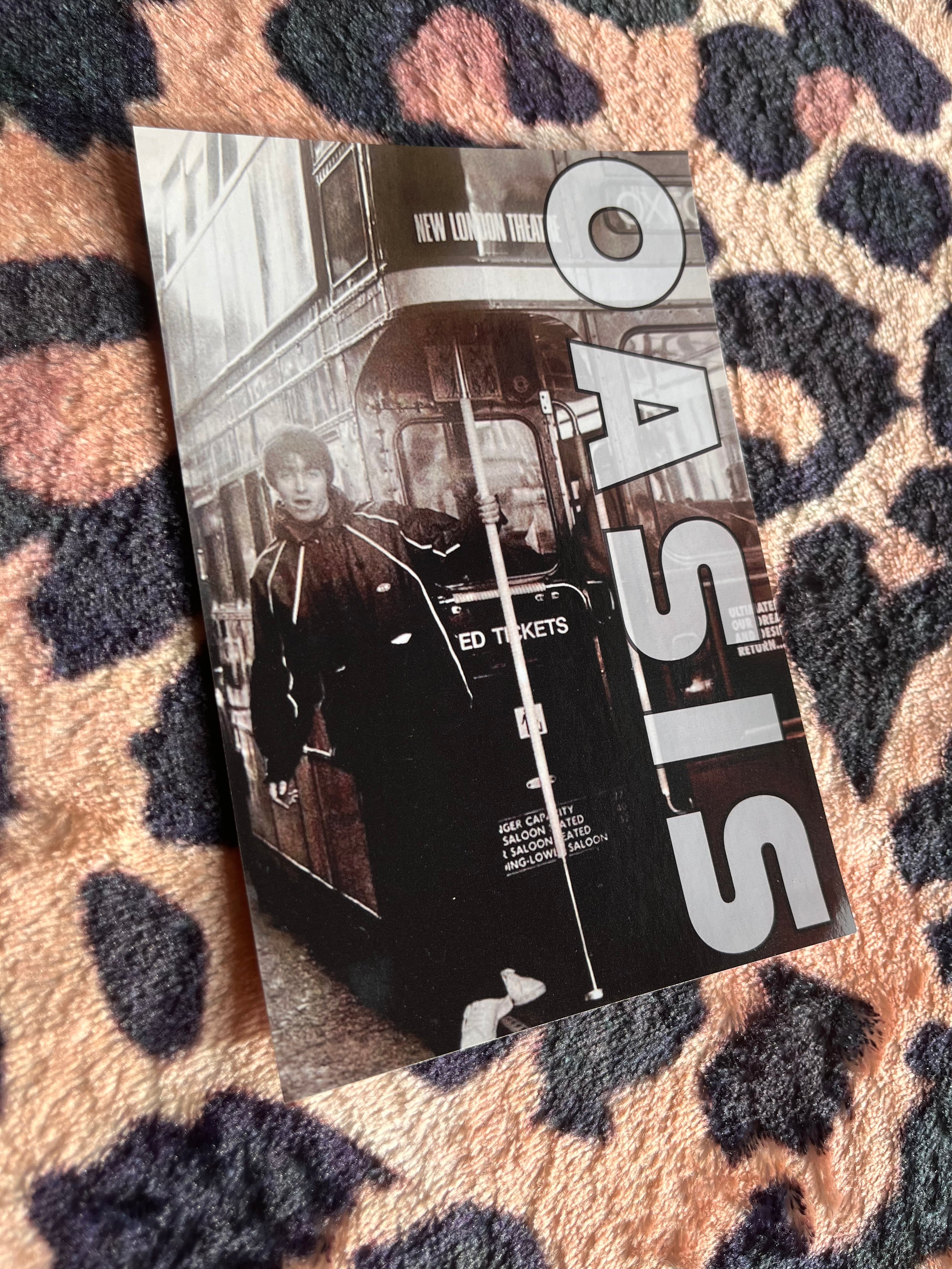Oasis liam Gallagher poster! 🎸🎶