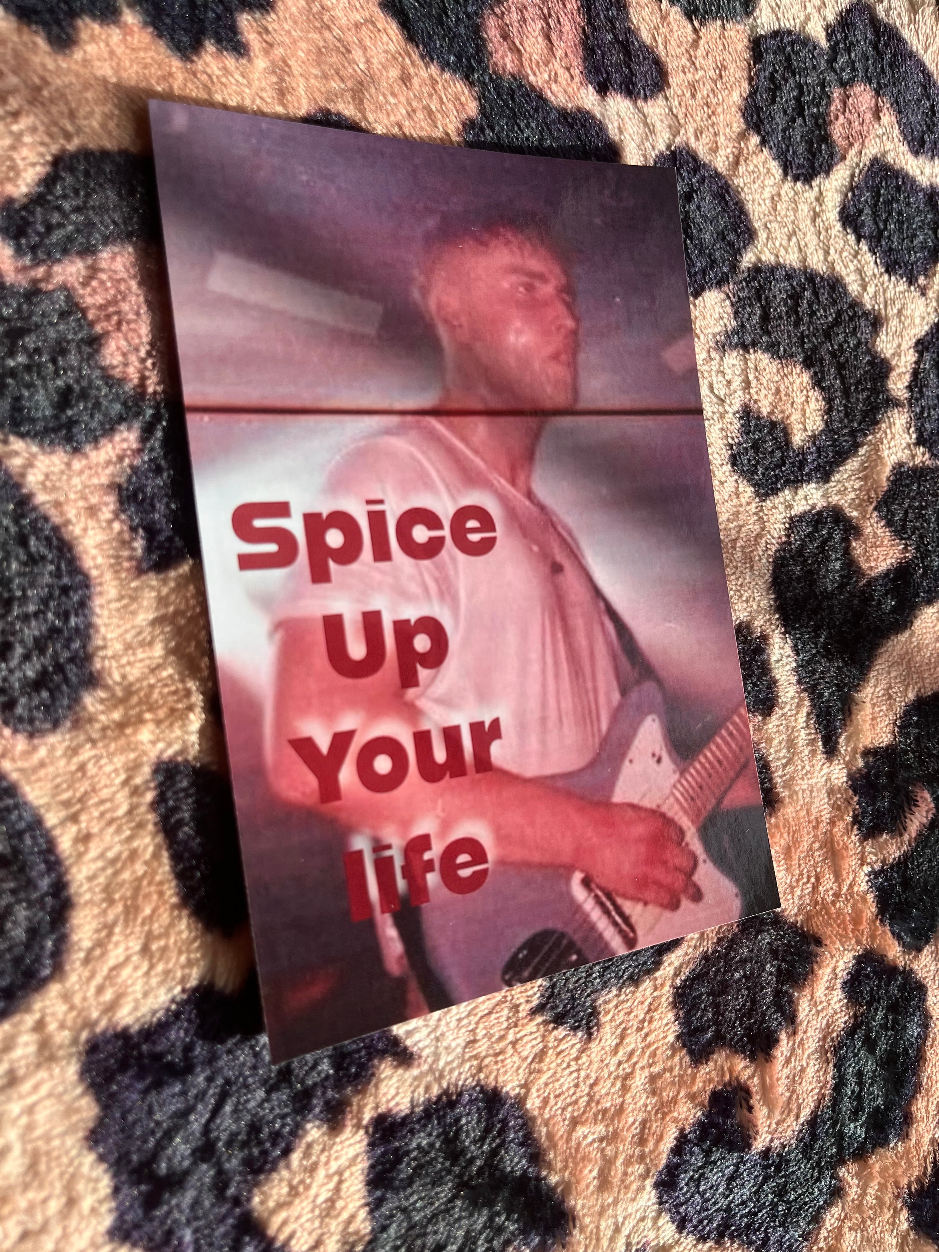 Sam fender spice up your life poster! 🎸🎶