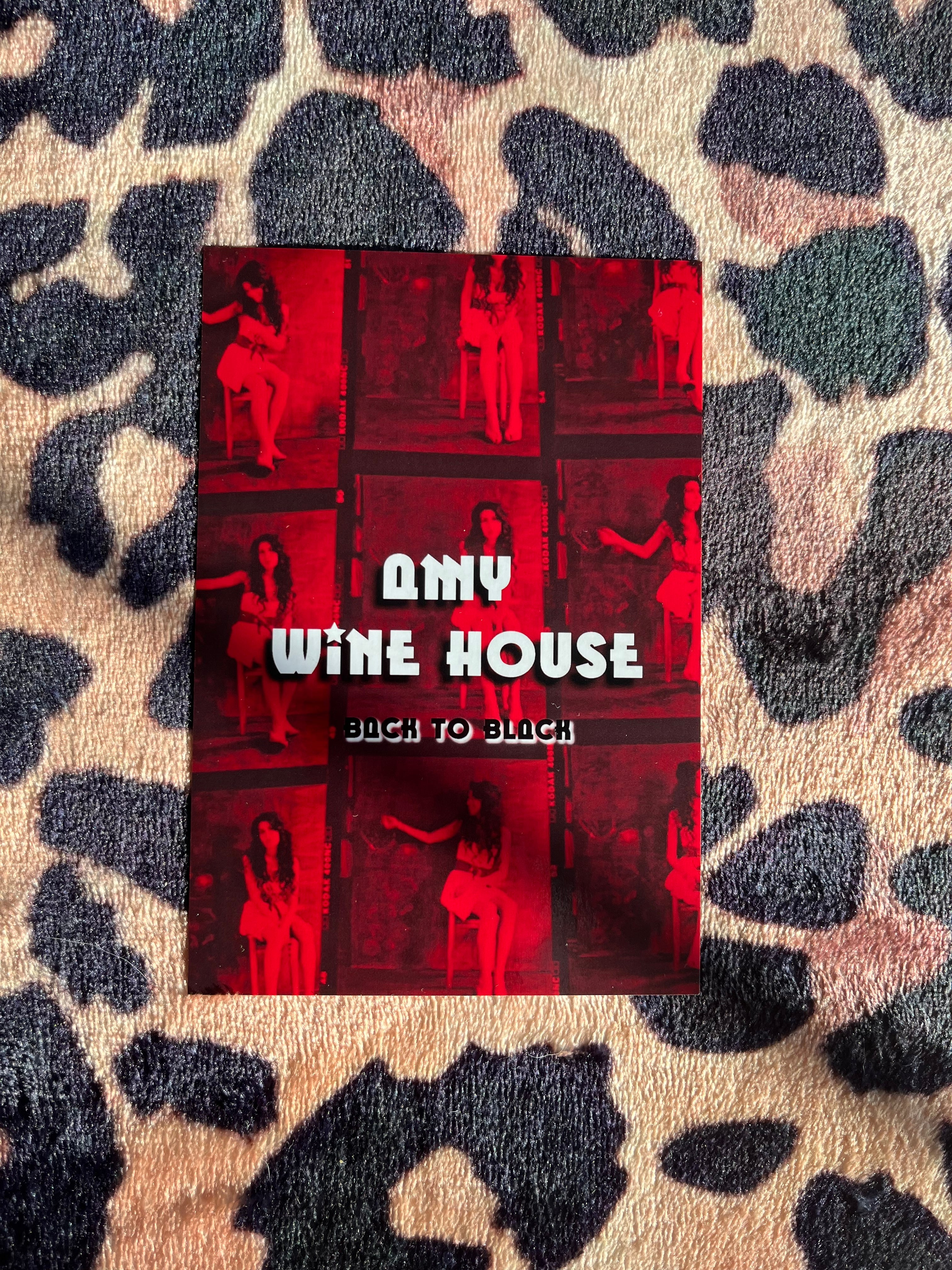 Amy winehouse red poster! 💋🎸