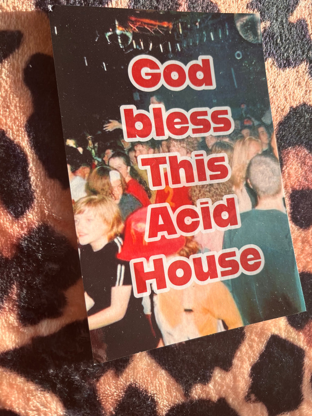 God bless this acid house poster! 🎶