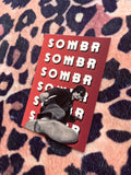 Sombr poster in ombré red! 🎸